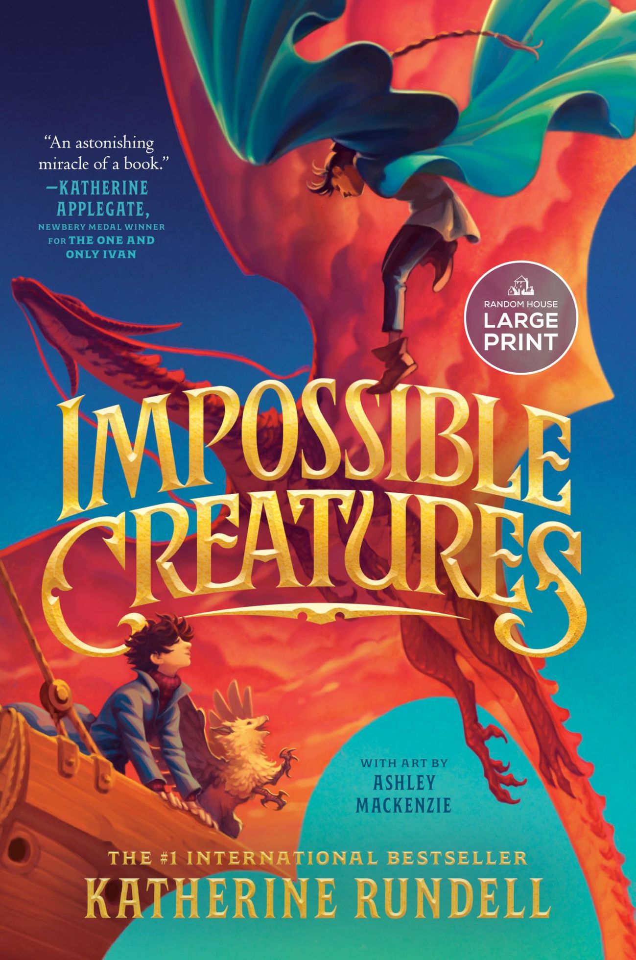 C'est peut être la prochaine grosse série de fantasy : Impossibles créatures de Katherine Rundell